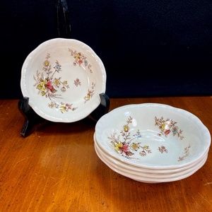 Alfred Meakin Staffordshire England “Orient” 5.25” Dessert Berry Bowls Set of 5